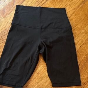 lululemon athletica Black Bike Shorts